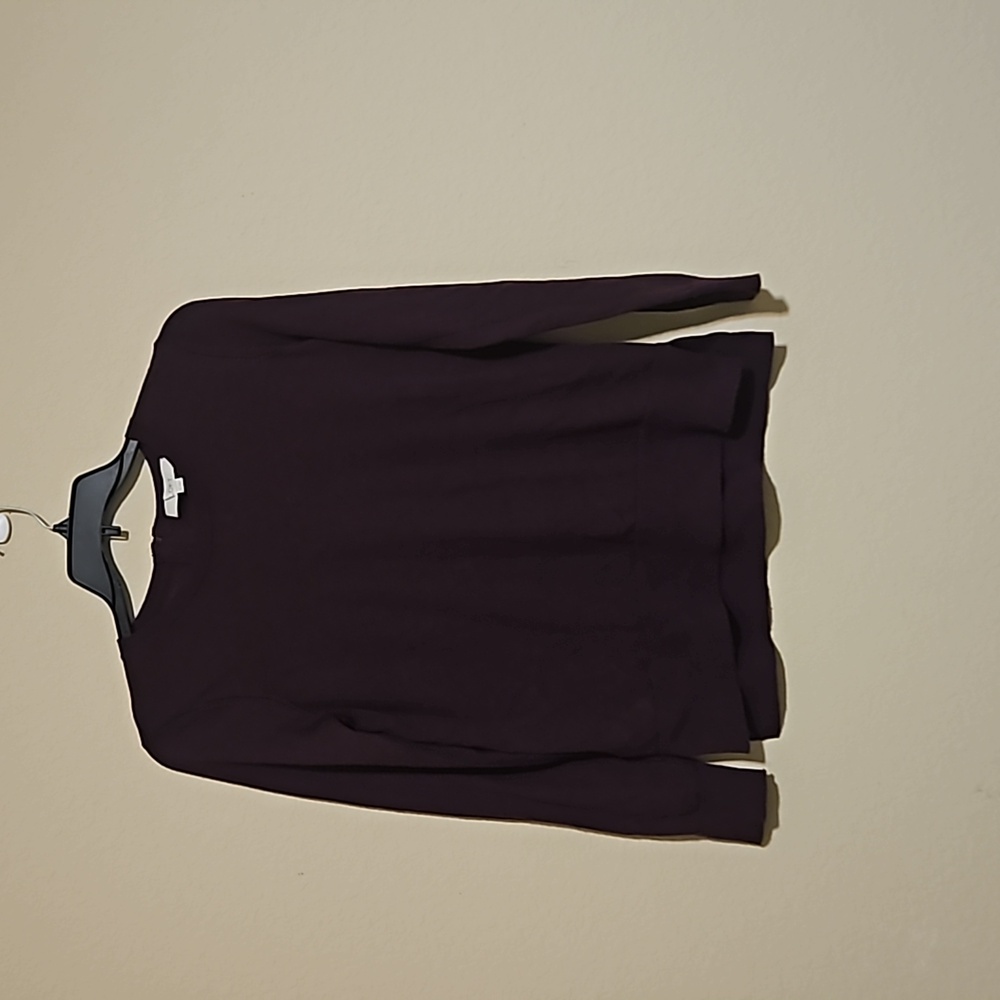 Maroon Loft sweater
